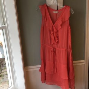 EUC Old Navy Size M Dress in Coral Color